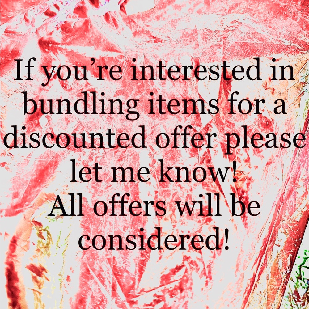 Bundles welcome!